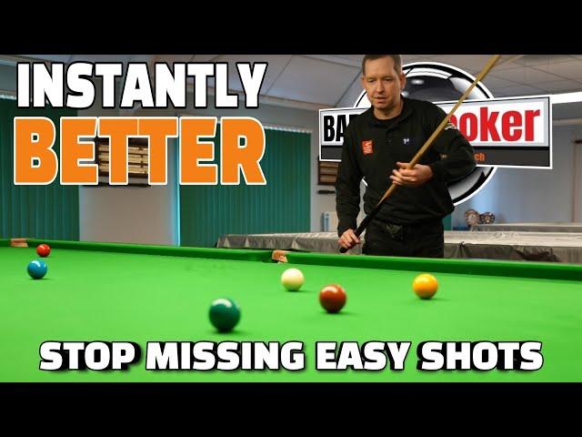 Why You Miss Easy Shots | Snooker Pre Shot Routine