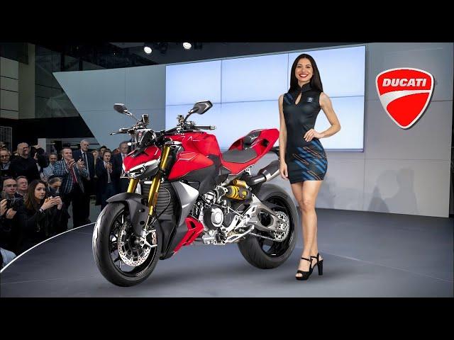 2025 NEW DUCATI STREETFIGHTER V2 & V2S WALKAROUND REVIEW @ EICMA 2024