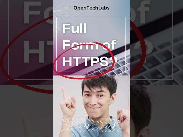 Do you know the Full Form of HTTPS? Attention: Full Form of HTTPS That Will Amaze You #dailytechtip