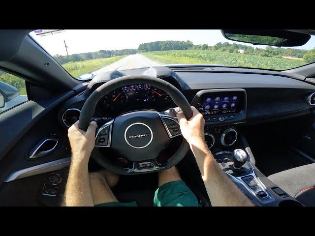 2024 Chevrolet Camaro ZL1: POV Drive, Impressions and ASMR