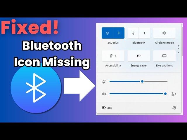 How to Fix Bluetooth Icon Missing from Windows 11? (2024)