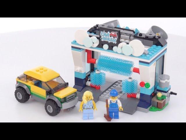 LEGO City Car Wash set 60362  review!  Very classic, well-priced for some!