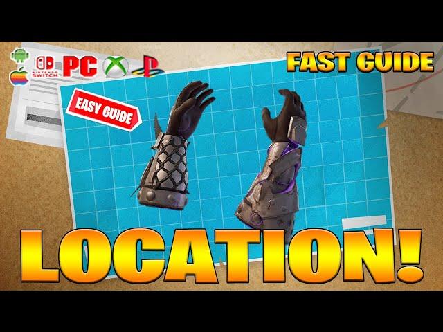 Where to find ALL Magneto Gauntlets Mythic Location in Fortnite! (How to Get the Magneto Gauntlets)