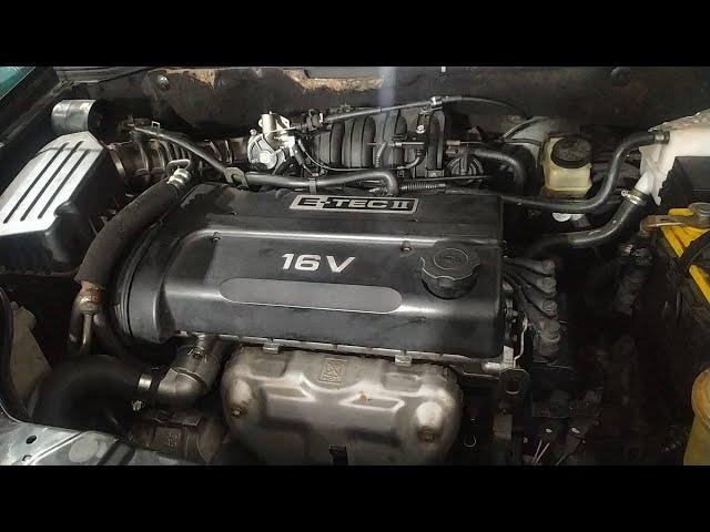 cambio de correa  de tiempos o motor de Aveo 16 válvulas 1.6