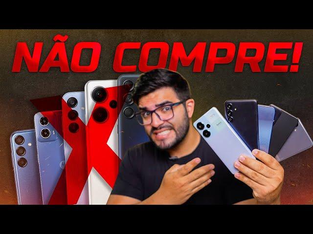 NÃO RECOMENDO comprar estes SMARTPHONES em 2024! (com opções melhores)