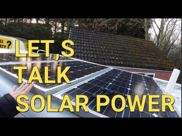 LET,S TALK NEW SOLAR POWER OURTIME VANLIFE