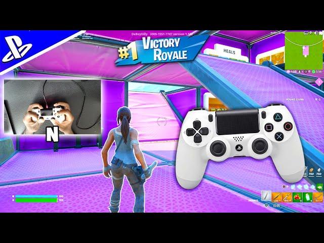 PS4 PRO Controller ASMR  HandCam Fortnite 3v3v3v3 Go Goated Zone Wars 