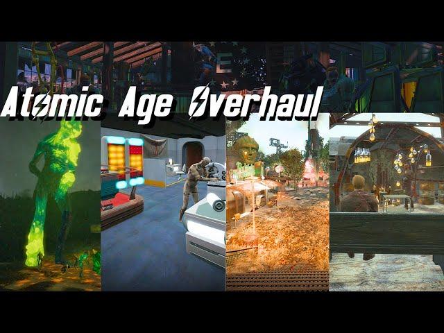 Fallout 4 Mod Showcase: Atomic Age Overhaul