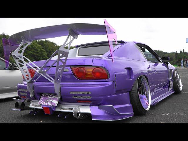 SR HERITAGE JAPAN 2021 | Walk Around Custom Car Meet | SILVIA S13 S14 S15 180SX 240SX S-CHASSIS