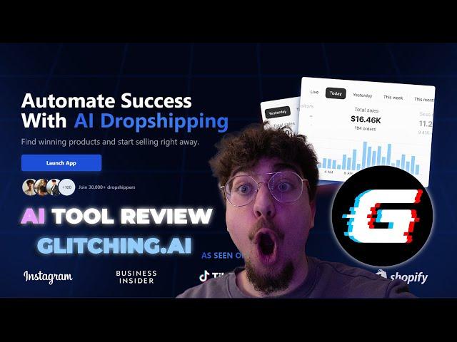 Glitching AI Honest Review (AI DROPSHIPPING)