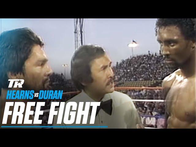 Thomas Hearns vs. Roberto Duran | FREE FIGHT | Happy Birthday Thomas Hearns