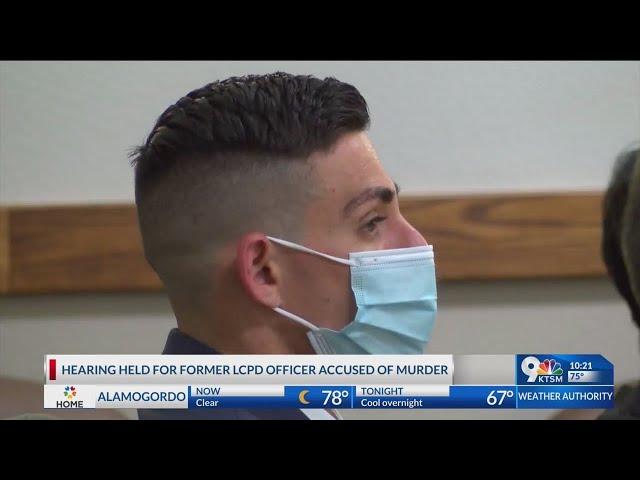 Trial hearing Wednesday in Las Cruces for PD officer