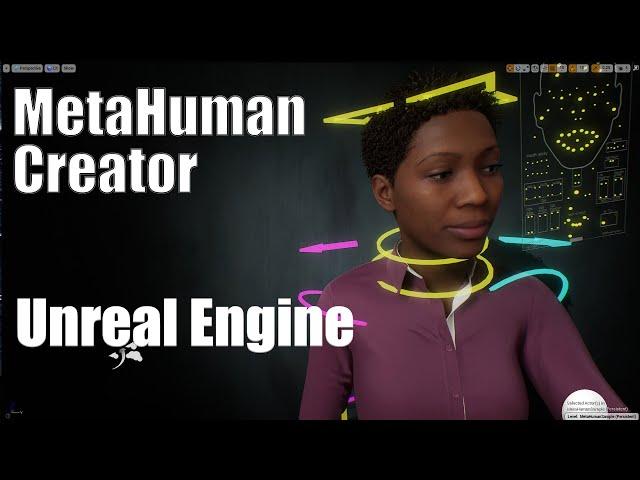 MetaHuman Creator Unreal Engine 4| Инструмент создания фотореалистичных 3D персонажей человека