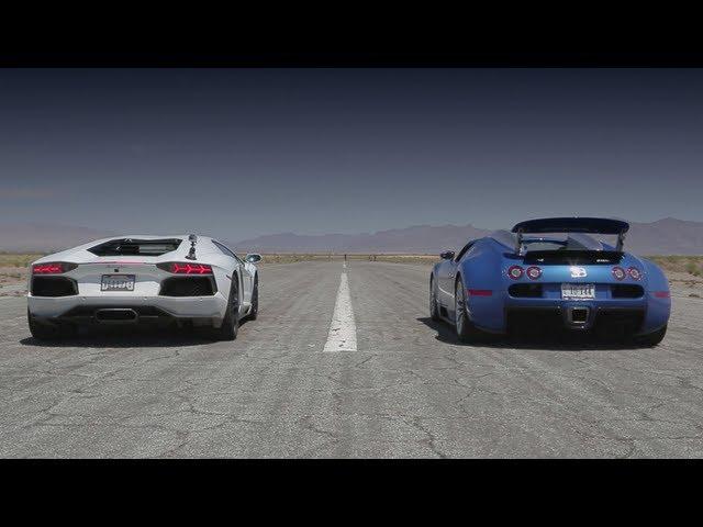 Bugatti Veyron vs Lamborghini Aventador vs Lexus LFA vs McLaren MP4-12C - Head 2 Head Episode 8