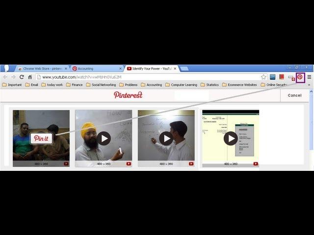 How to Pin Youtube Videos on Pinterest