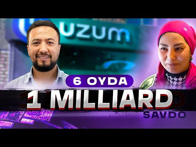 Uzum marketdagi MILLIARDER O'zbek ayoli!  6 oyda 100.000$