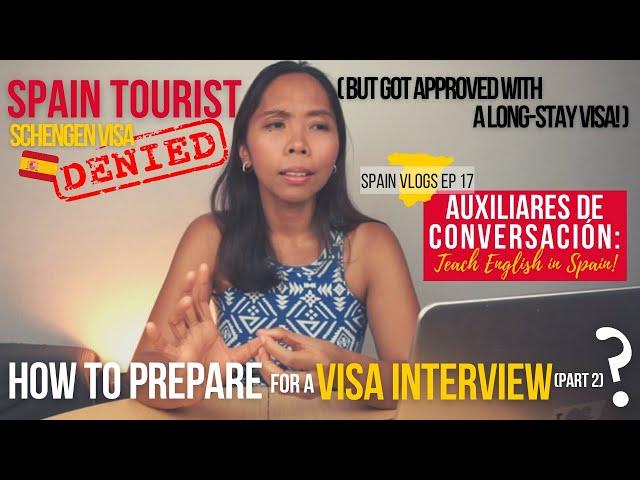 MY SPAIN VISA WAS DENIED BUT GOT APPROVED NEXT! VISA INTERVIEW TIPS PART 2 | Shelly Viajera Travel