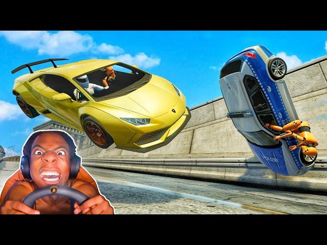 Lamborghini Huracan Funny Moments  - [BeamNG.Drive]