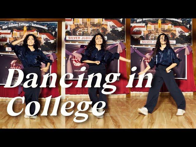 Dancing in college | Hansika Krishna