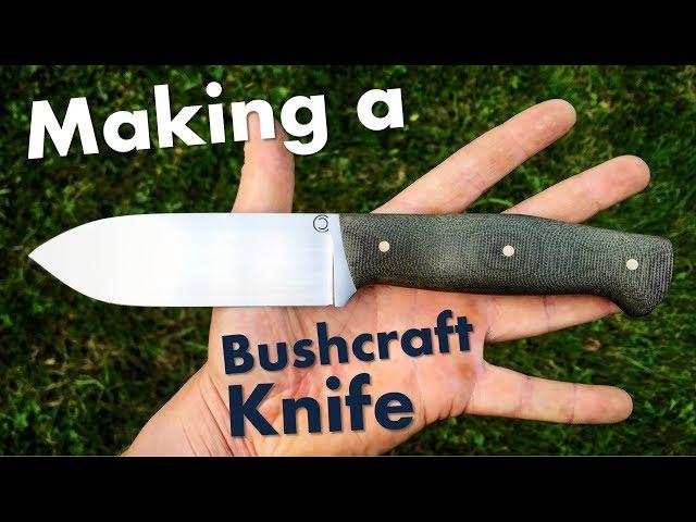 Making a Bushcraft Knife | From Start to Finish | Knifemaking | Messerbau