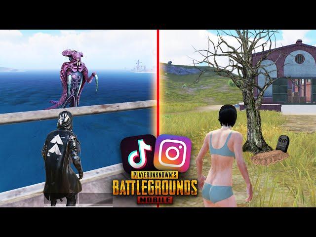 Проверка ЛУЧШИХ ЛАЙФХАКОВ из TikTok и Instagram в ПУБГ мобайл | PUBG Mobile #24