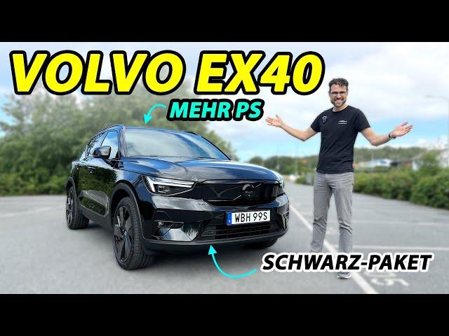 So geht Volvo auch: Volvo EX40 Twin Motor Performance Black Edition Test