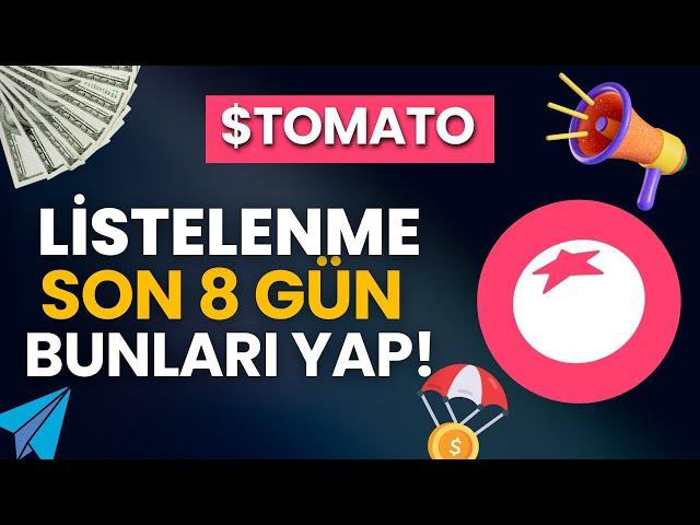 TOMARKET AİRDROP ÖNCESİ YAPILACAKLAR!