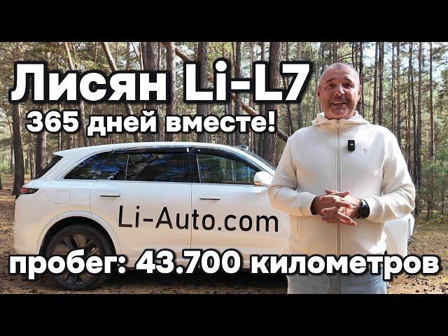 Лисян Li-L7: в каком состоянии автомобиль через один год эксплуатации?!