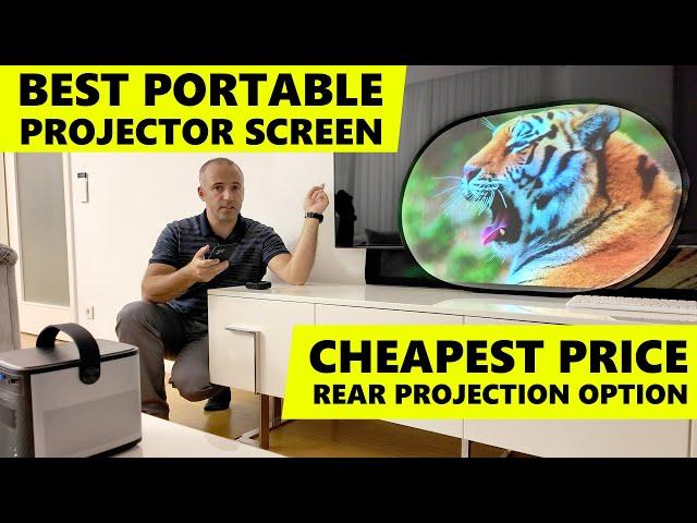 Best Portable Projector Screen with Lowest Price !