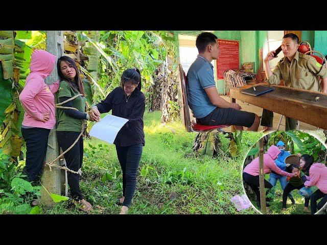 Mui forced Minh to sign illegal papers. The police were frantically searching for Mui.