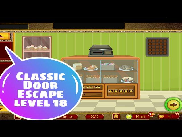 Classic Doors Escape Level 18 || 501 New Rooms Escape Level 18 || #walkthroughlevel18 #doorescape