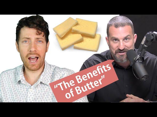 Neuroscientist Andrew Huberman Eats Pats of Butter Straight?!