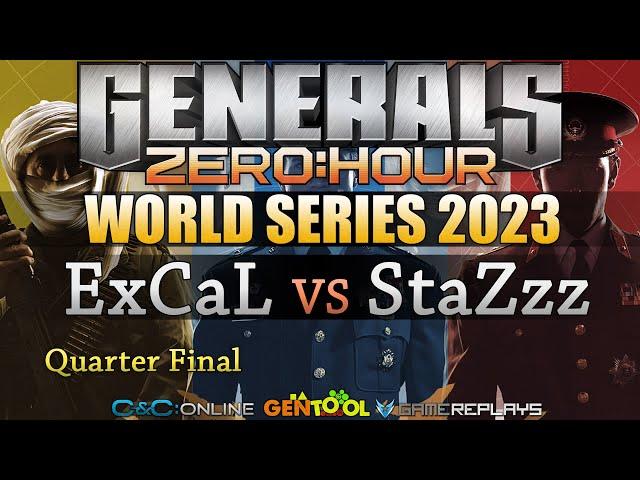 [REPLAY] ExCaL VS StaZzz - Generals Zero Hour World Series 2023 - Quarter Final