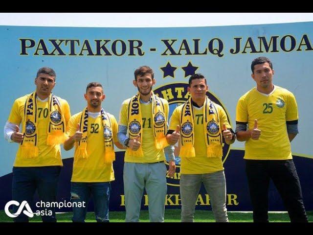 "Paxtakor" yangi futbolchilarni tanishtirdi / Championat.asia