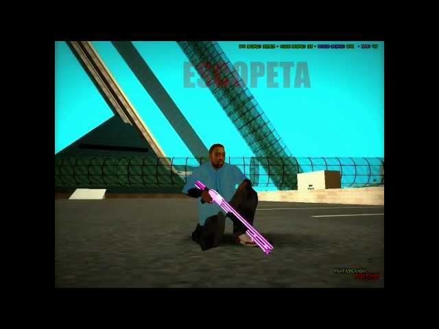 Weapons Chrome Pink GTA SA 2022