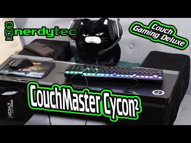 Nerdytec Couchmaster Cycon 2 Black Edition Test - Gaming auf dem Sofa