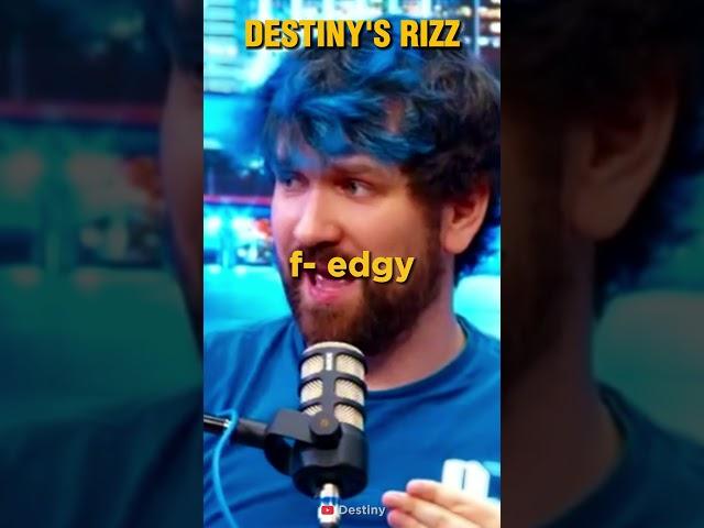 Destiny Explains Rizz  & Shocks Whole Panel on Valuetainment Soscast