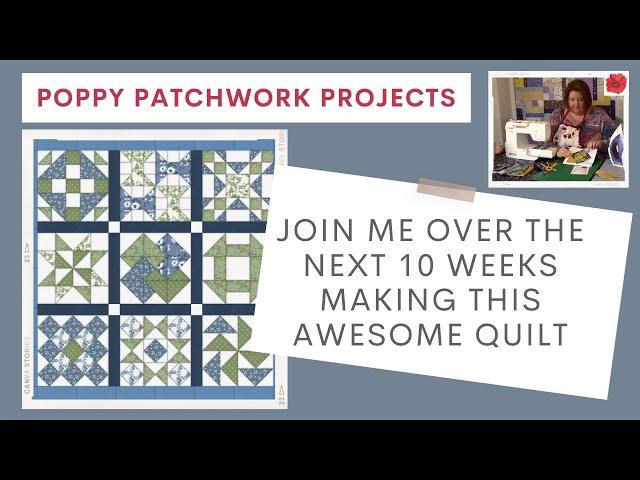 Quilt Along with Poppy Patchwork