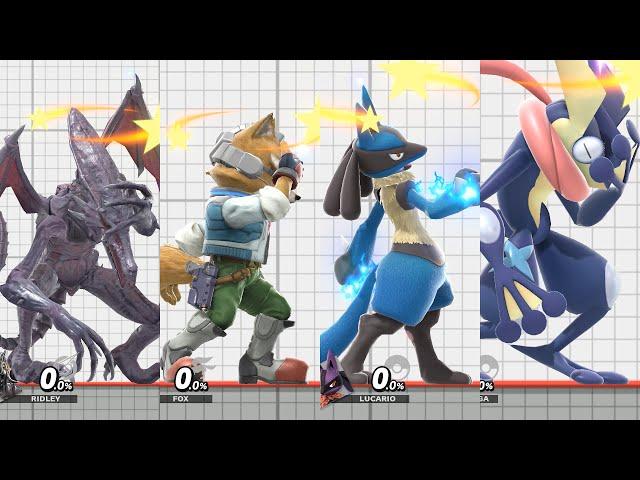 【kemoryona】SSBU Stun animation Compilation(Ridley, Fox and so on)