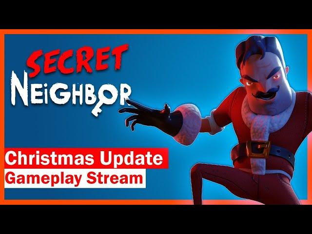 Secret Neighbor CHRISTMAS UPDATE! | Winter Event 2020 STREAM