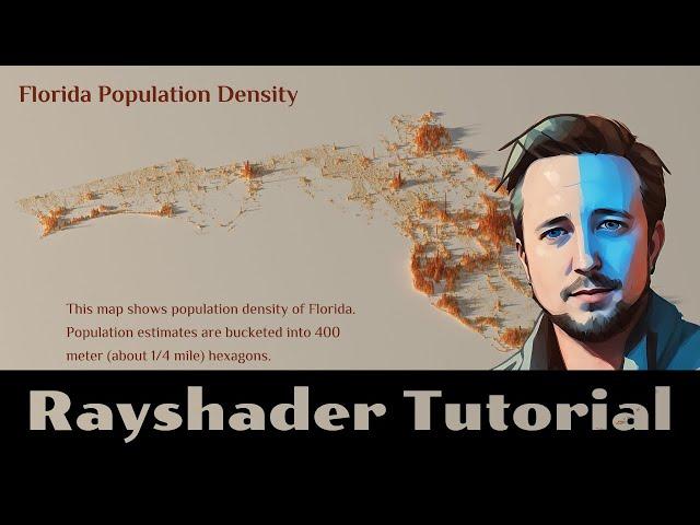 Rayshader Tutorial—Florida Population Density