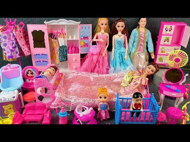 10 Minutes Satisfying with Unboxing Pink Princess House Toys Play Set Review Toys | ASMR
