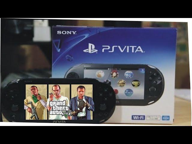 The PS Vita is still AWESOME in 2021! gta v game play