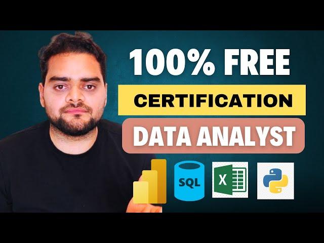 FREE Certificates in Power BI | SQL | Excel | Python 