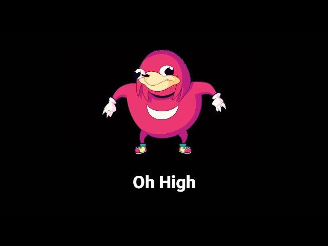 9 Uganda Knuckles "Oh No!" Sound Variations In 17 Seconds