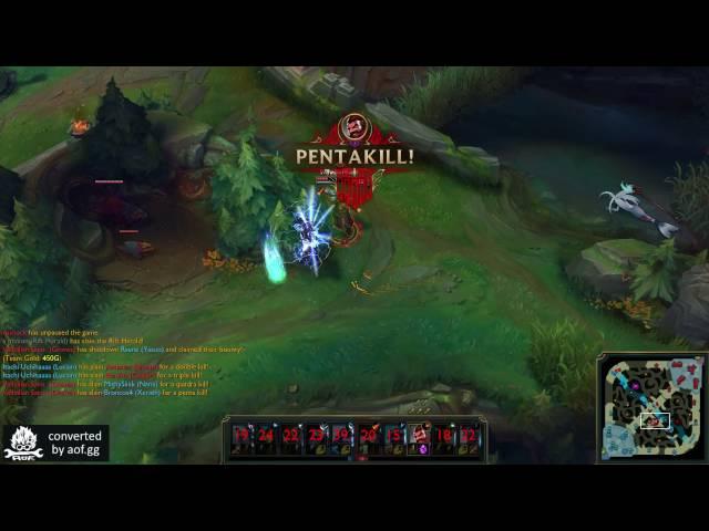 Pentakill by Valhallan Saint  (Platinum V) as Graves on NA