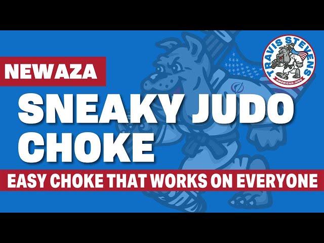 Sneaky Judo Choke! Learn Newaza That Actually Works!