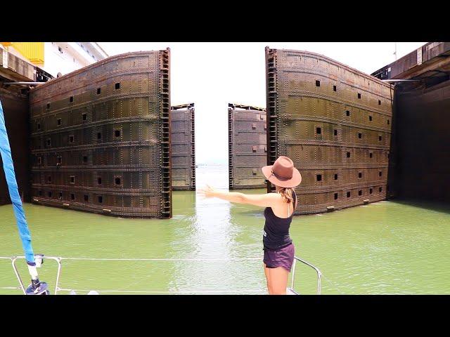 Pacific Ocean, HERE WE COME!  | Part 2 Panama Canal | Sailing Inspire Ep 34