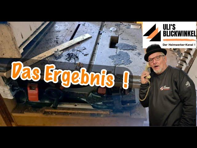 Neue Werkstatt ! Ergebnis ? Und was ist mit Helmars Brandbude ?