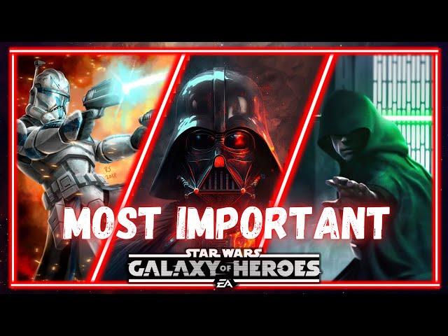 The Ten Most Important Teams that Everybody NEEDS in SWGOH - 2024